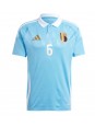 Belgien Axel Witsel #6 Replika Borta Kläder EM 2024 Kortärmad